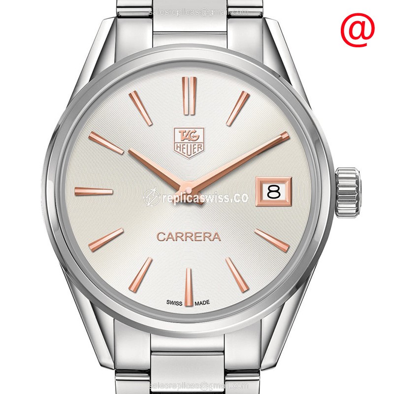 Tag Heuer Carrera WAR1312.BA0778 Replica | Gray Dial | Stainless Steel Case Watch