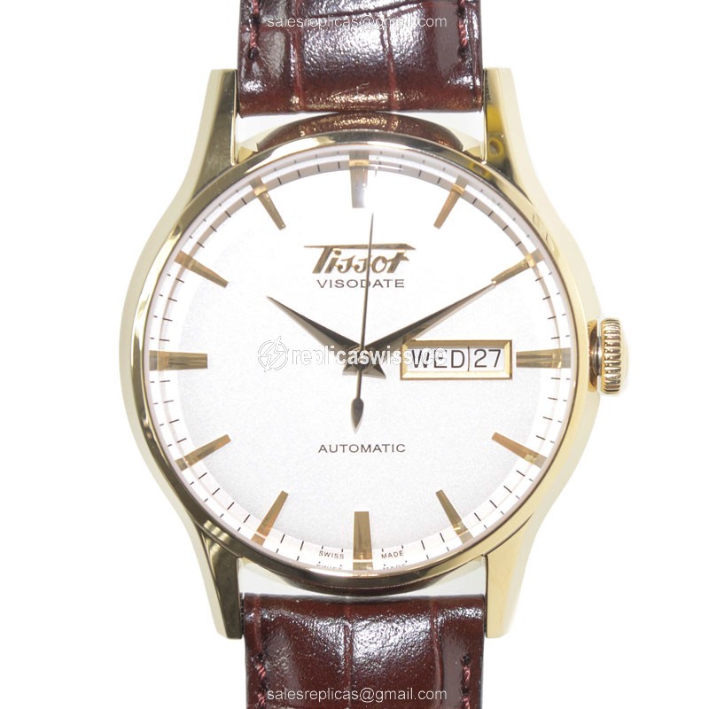 Tissot Heritage Replica in Stainless Steel Case & White Dial, Automatic Movement Watch