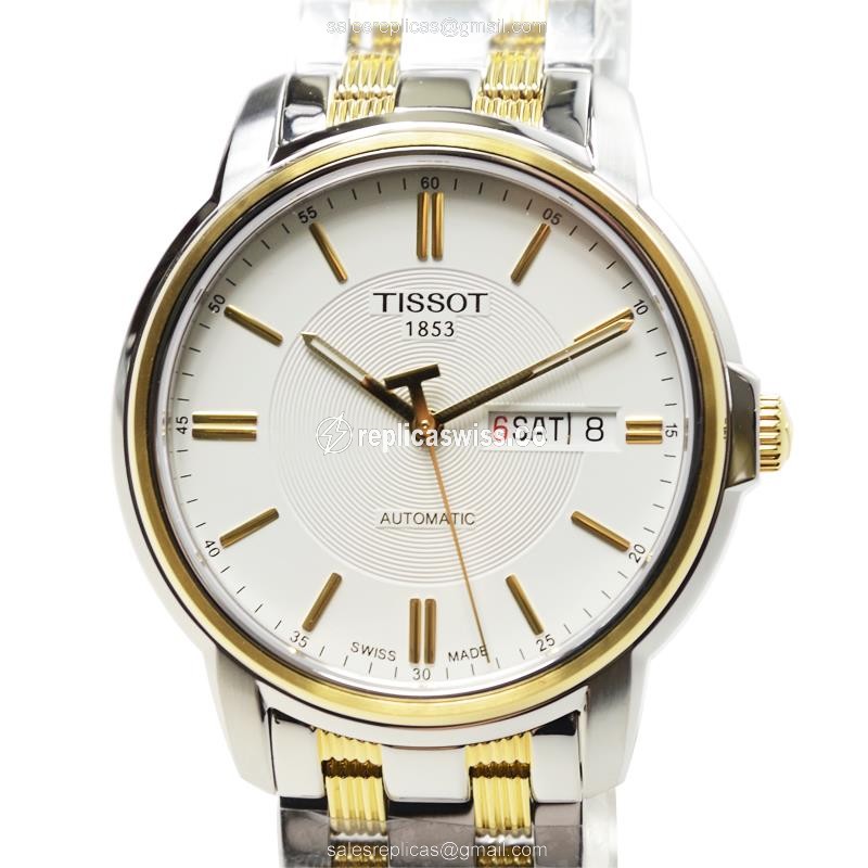 Tissot T-Classic Replica | Automatic Movement | Sleek Silver Steel Case Watch