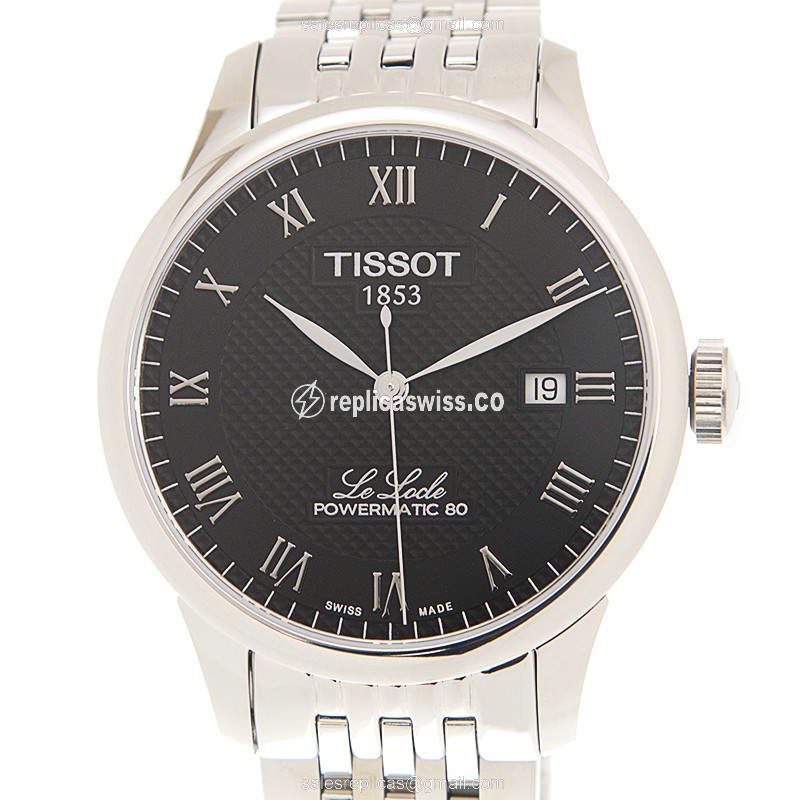 Tissot T-Classic Replica in Stainless Steel | Automatic Movement & Black Dial Watch