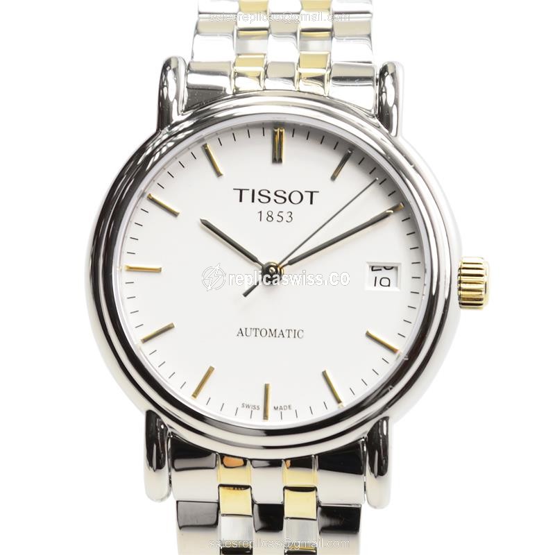 Tissot T-Classic Replica in Stainless Steel Case & Silver Dial, Automatic Movement Watch