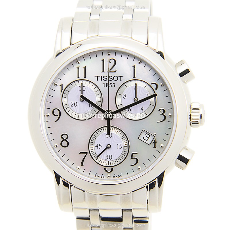 Tissot T-Classic Replica in Stainless Steel, White Dial, Automatic Movement Watch