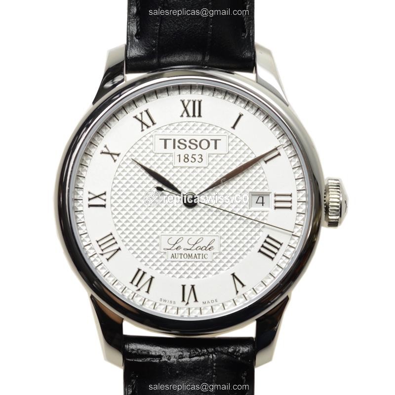 Tissot T-CLASSIC Replica in Stainless Steel & White Dial, Automatic Movement Watch