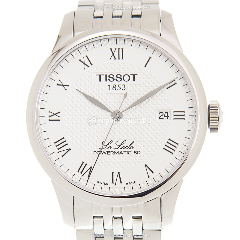 Tissot T-Classic Replica Watch | Automatic Movement | Silver Dial & Case