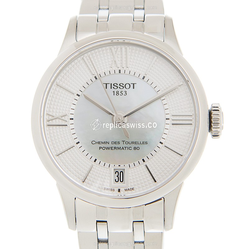 Tissot T-CLASSIC Replica Watch | Automatic Movement | Silver Dial & Case