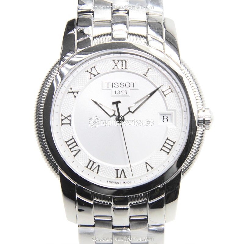 Tissot T-Classic Replica Watch | White Dial, Stainless Steel Case & Quartz Movement