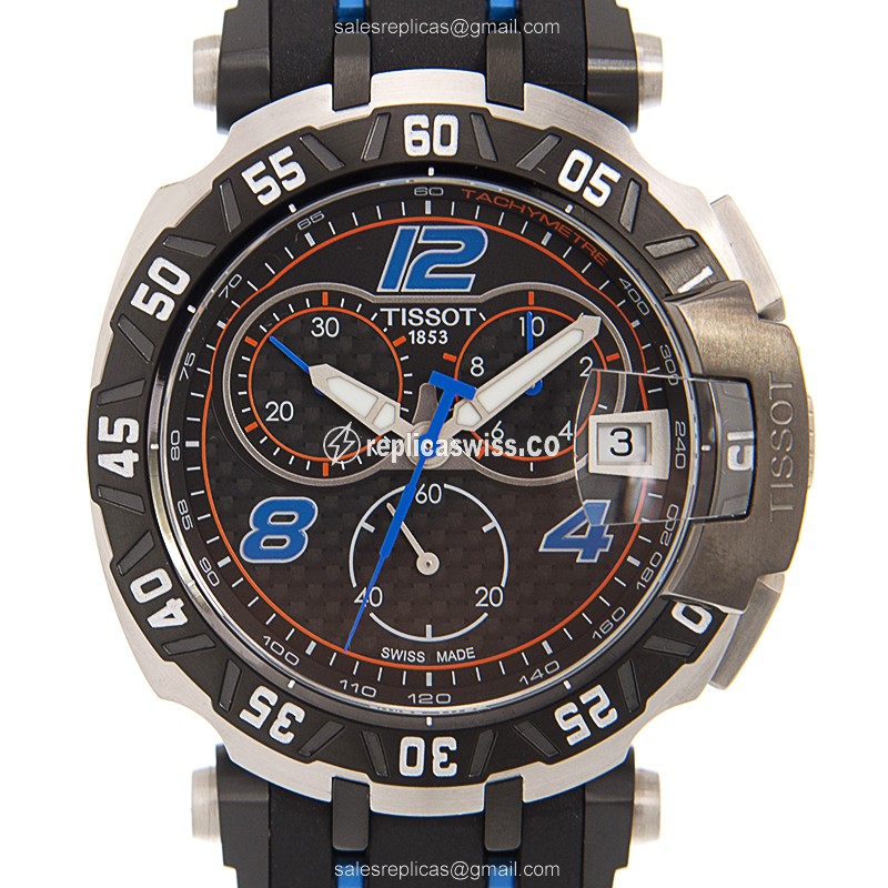 Tissot T-RACE Quartz Replica | Black Dial, Stainless Steel Case Watch