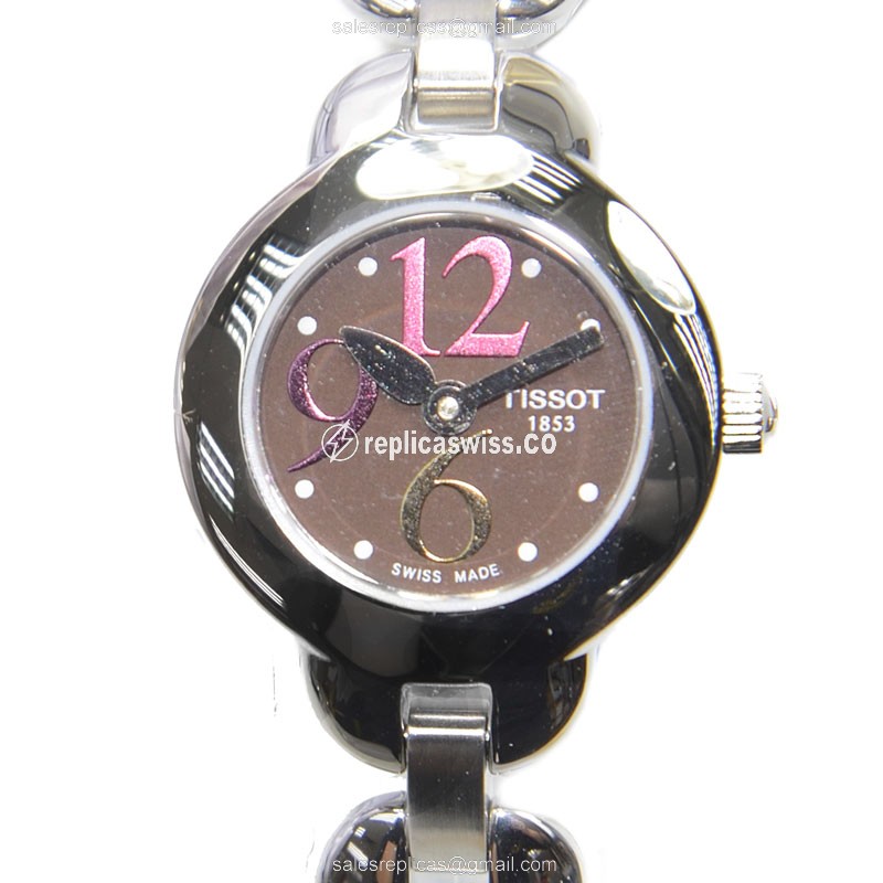 Tissot T-TREND Replica Watch in Brown Dial & Stainless Steel, Automatic Movement