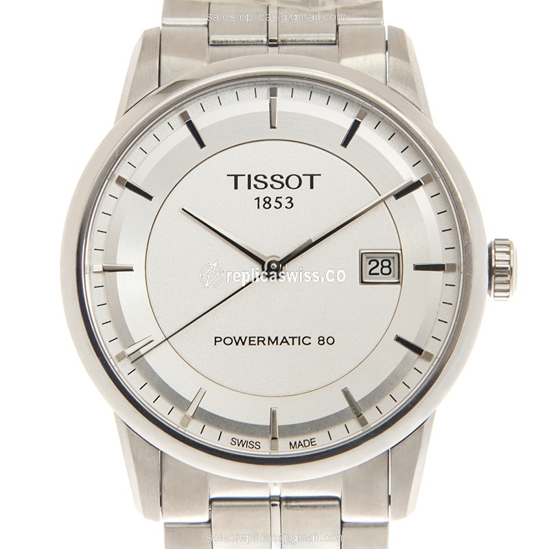 Tissot T086.407.11.031.00 Replica Watch | Automatic | Silver Dial, Stainless Steel Case