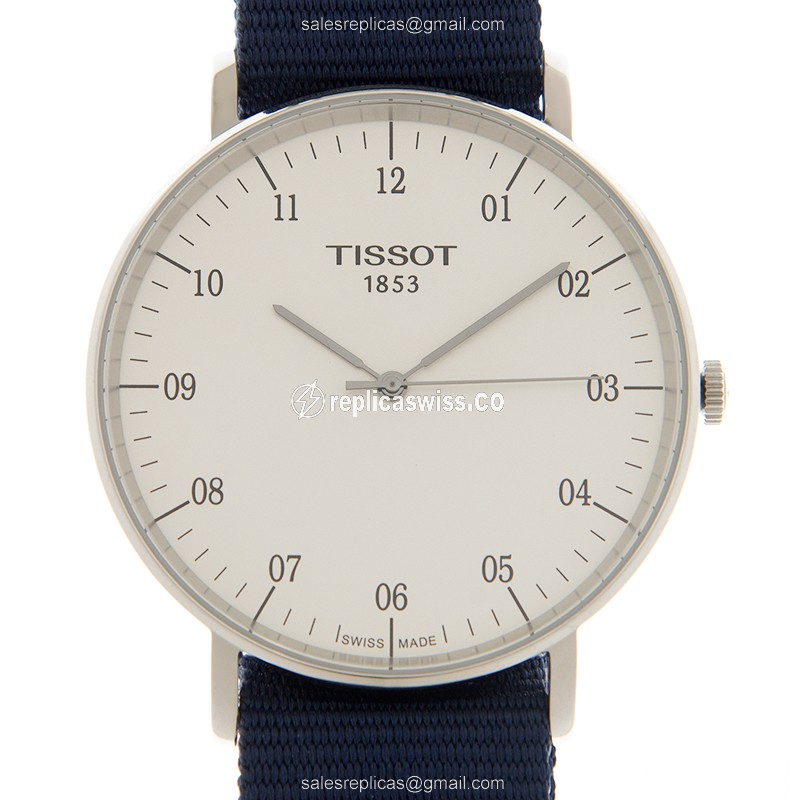 Tissot T109.610.17.037.00 Replica | Blue Dial | Automatic Movement | Stainless Steel Case Watch