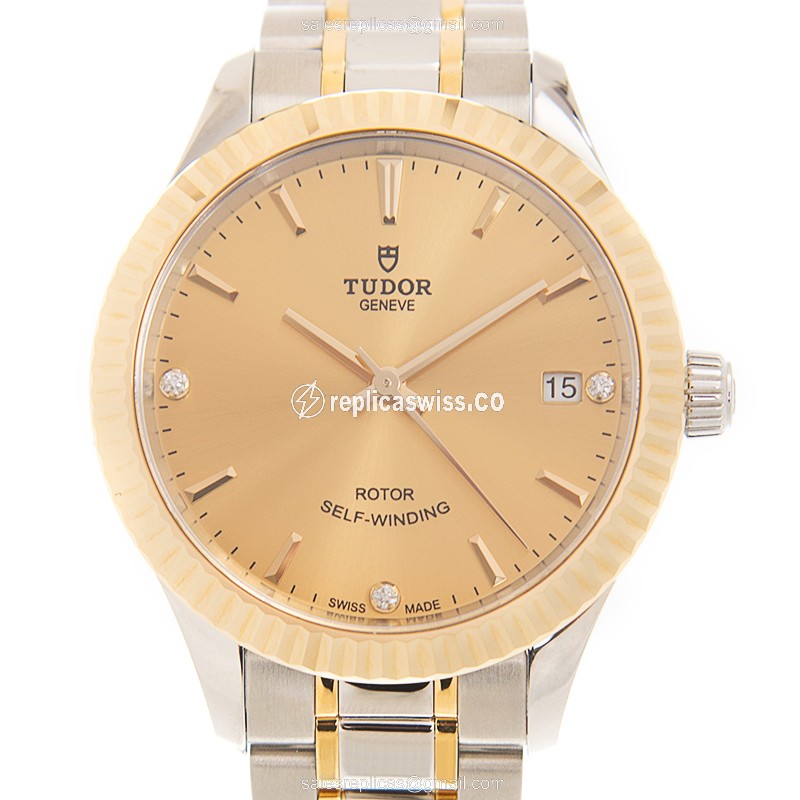 Tudor 12313-65033-369DI-CH Automatic Gold Steel Case, Sapphire Crystal Watch