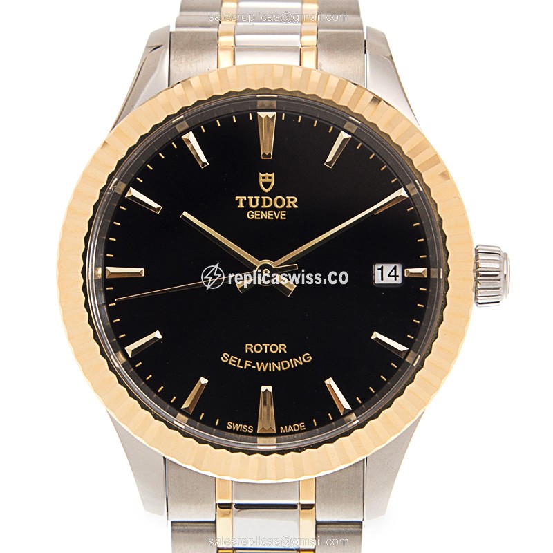 Tudor 12313-65033-BK Replica Watch | Automatic Movement | Black Dial | Stainless Steel Case