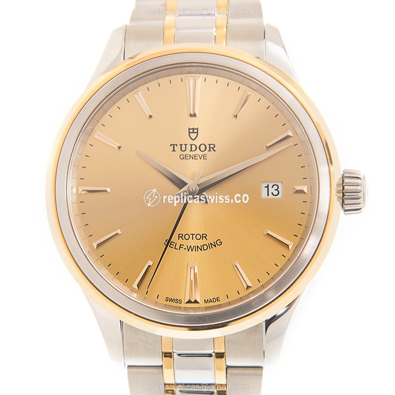 Tudor 12503-65053-CH Replica Watch | Automatic Movement | 18kt Gold Case & Strap