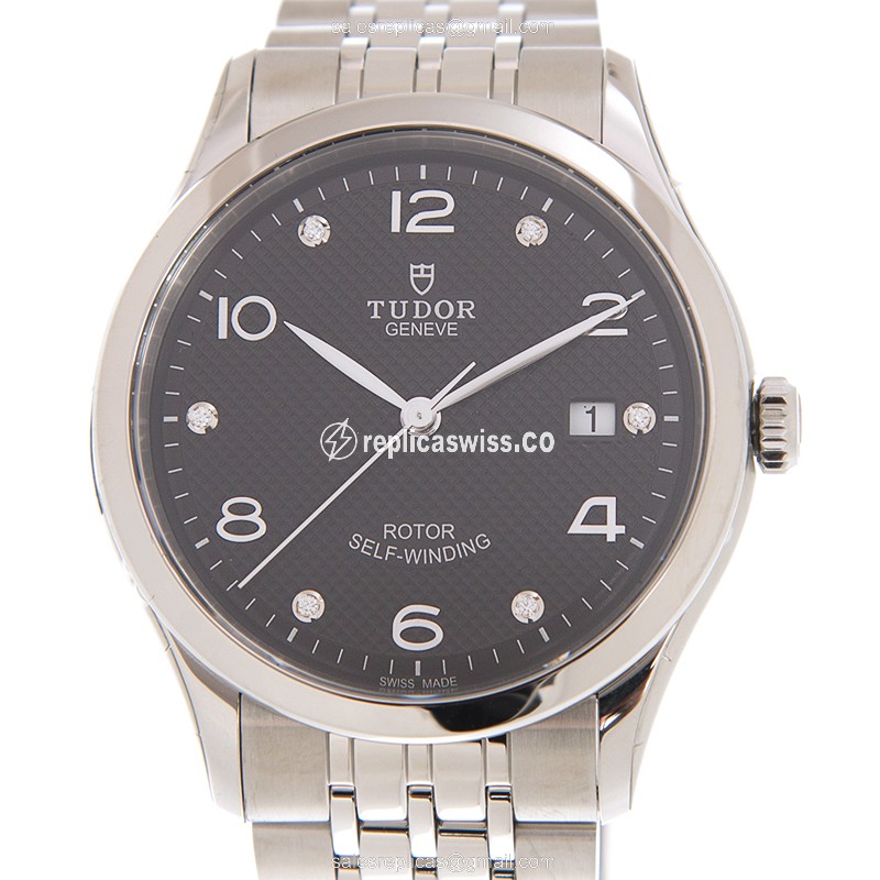 Tudor 91550-67050-6DI-BK Replica, Automatic Movement, Black Dial, Stainless Steel Case Watch