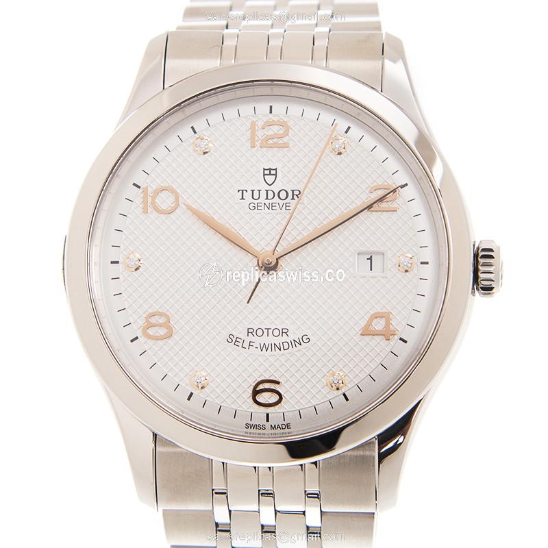 Tudor 91650-67070-6DI-SV Silver Dial Automatic Steel Case Replica Watch, Sapphire Crystal