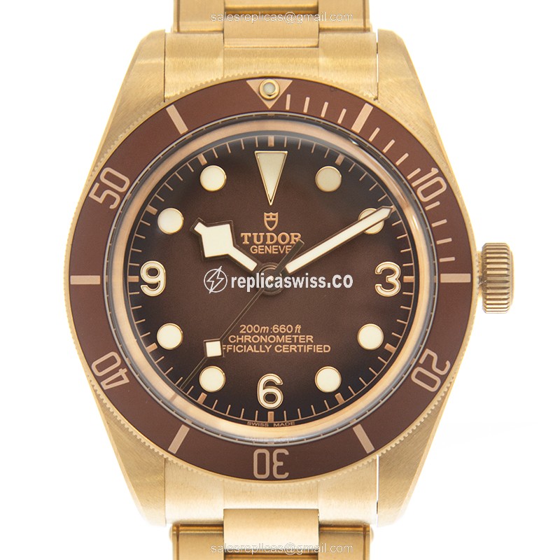 Tudor Black Bay 1958 Replica in Bronze | Automatic Movement, Brown Dial Watch
