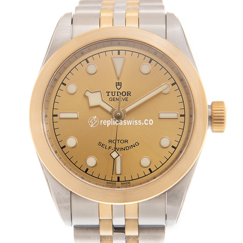 Tudor Black Bay 32 Automatic Gold & Steel Case, Sapphire Crystal — Elegantly Crafted Luxury Replica