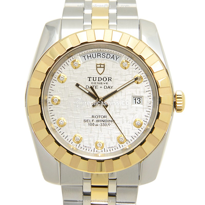 Tudor Classic 23013-62113: Silver Dial, Automatic Movement, Sleek Silver Clasp & Crystal Watch