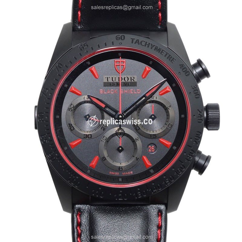 Tudor Fastrider 42000CR Replica, Black Ceramic Case & Automatic Movement Watch