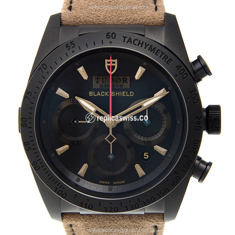 Tudor FastRider Replica in Black Ceramic Case & Automatic Movement Watch