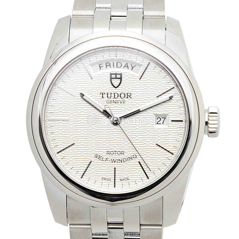 Tudor Glamour Date 56000-68060 | Silver Dial & Stainless Steel Case, Automatic Movement Watch