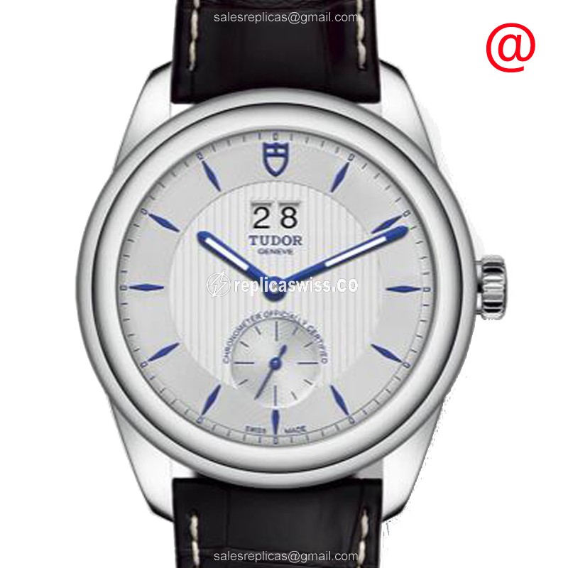 Tudor Glamour Date 57100WT_LS | White Dial, Automatic Movement, Stainless Steel Case Watch