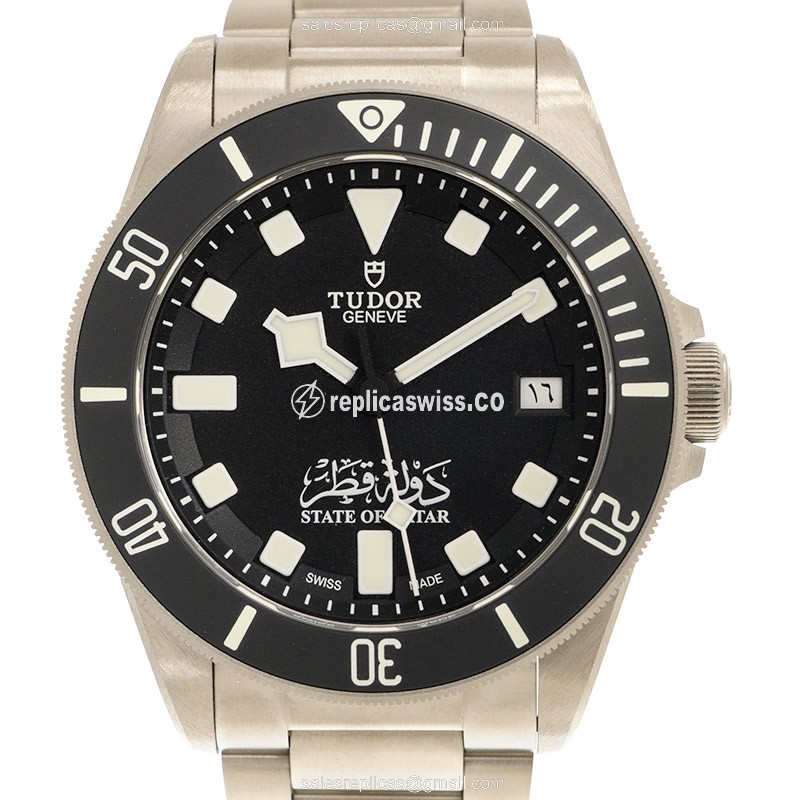 Tudor PELAGOS 25600TN Replica, Automatic Movement, Black Dial & Titanium Case Watch