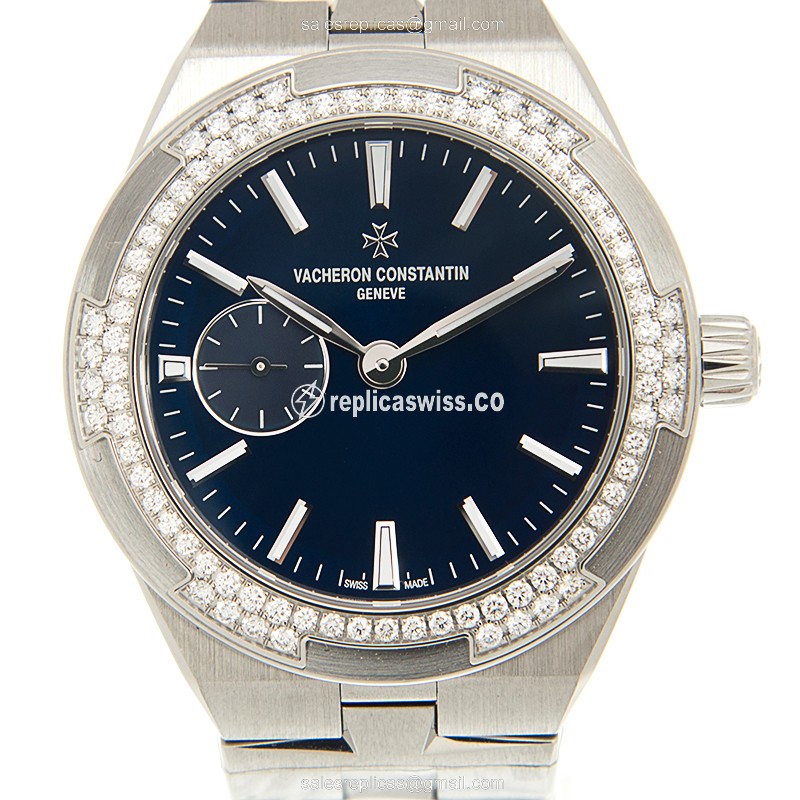 Vacheron Constantin 2305V/100A-B170 Overseas Replica | Automatic Movement | Blue Steel Dial Watch