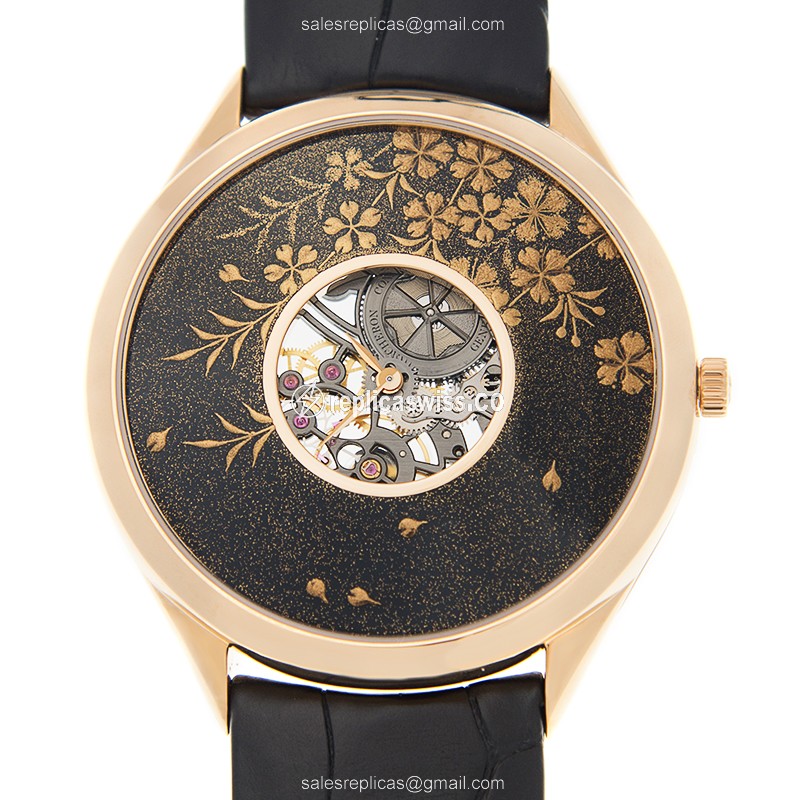 Vacheron Constantin 33222/000R-9701 Metiers Dart Manual Wind — 18kt Rose Gold Case, Black Alligator