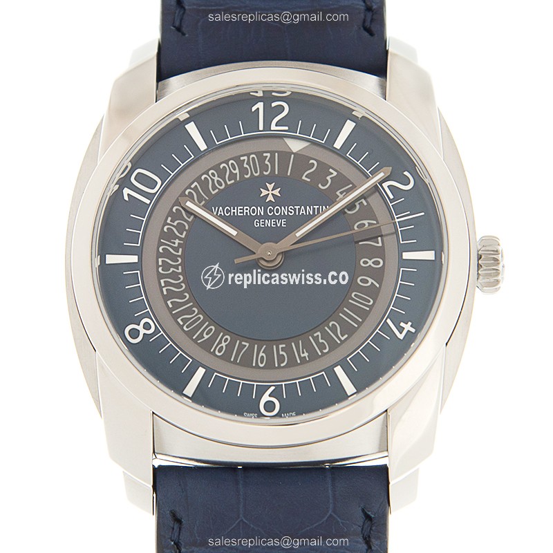 Vacheron Constantin 4500S/000A-B364 Quai De Lile Replica, Automatic Movement, Blue Steel Case Watch
