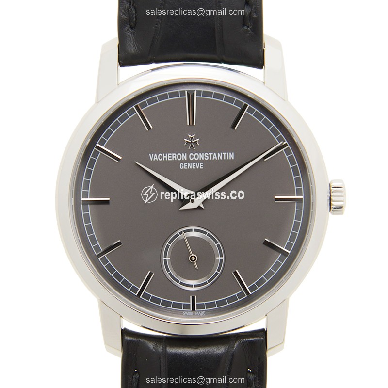 Vacheron Constantin 82172/000P-9811 Traditionnelle Manual Wind | Grey Dial, Platinum Case &