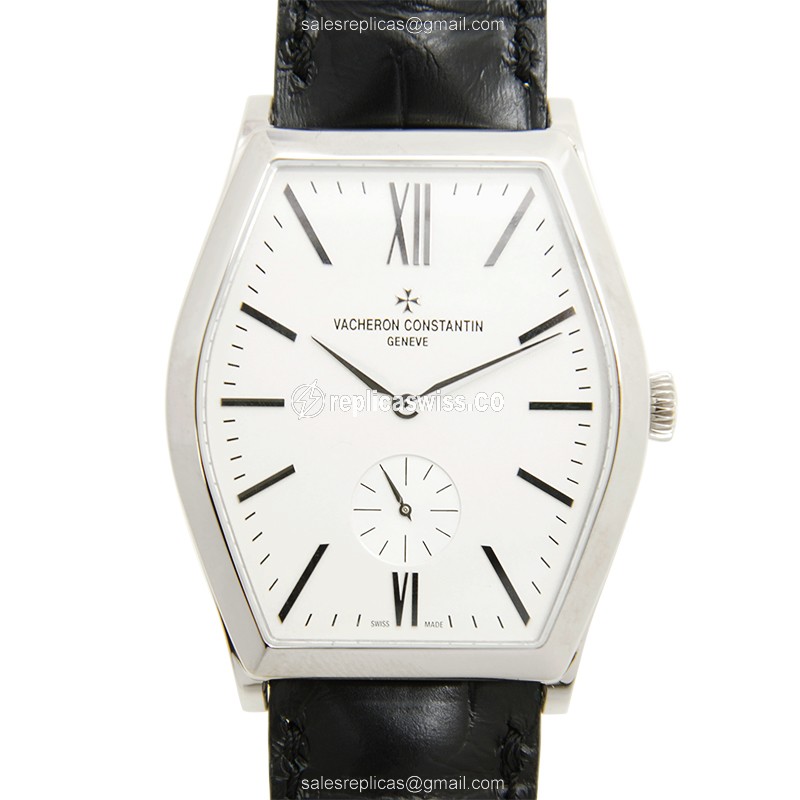 Vacheron Constantin 82230/000G-9962 MALTE - Exquisite Manual Wind, 18kt White Gold Case & White