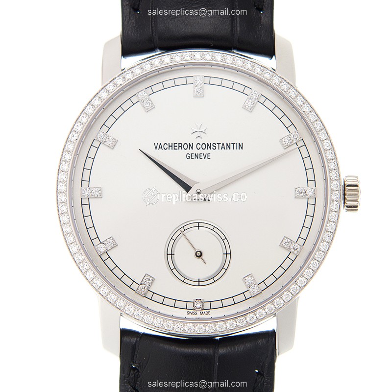 Vacheron Constantin 82572/000G-9605 Traditionnelle Replica, Automatic Movement, 18kt White Gold