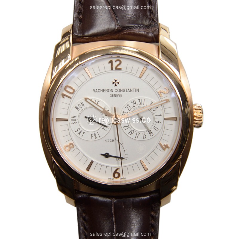 Vacheron Constantin 85050/000R-I0P29 Quai De Lile Replica, Automatic Movement, 18kt Gold Case