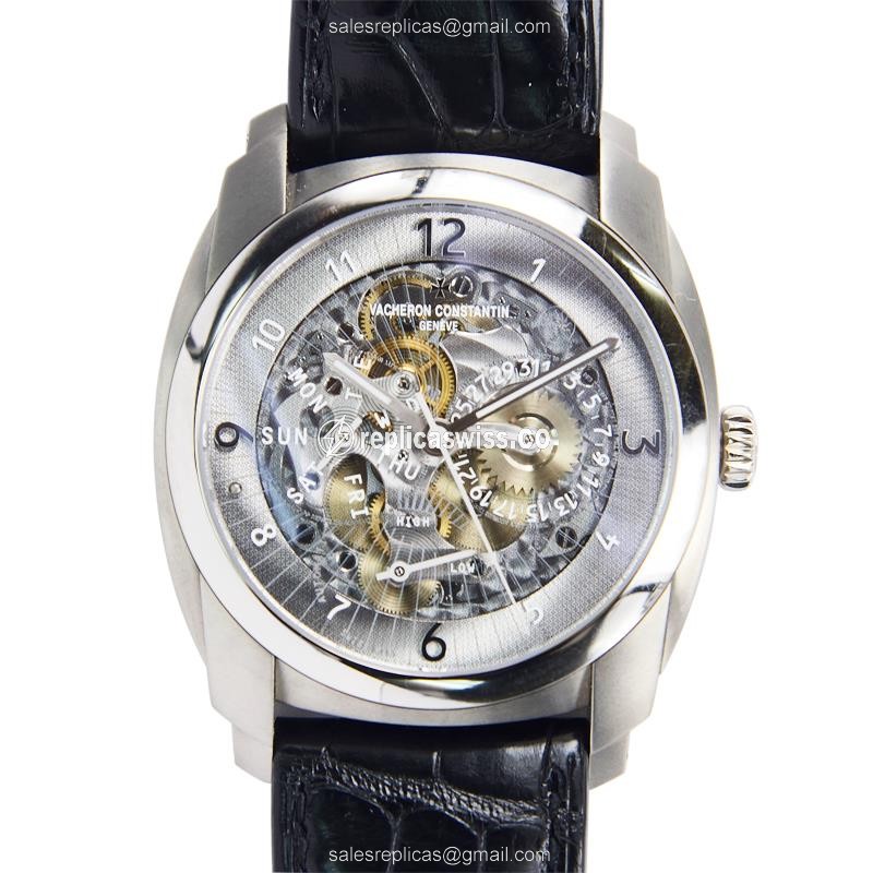 Vacheron Constantin 85050/000T-09842 Quai De Lile | Automatic Movement, Titanium Case, Silver Dial