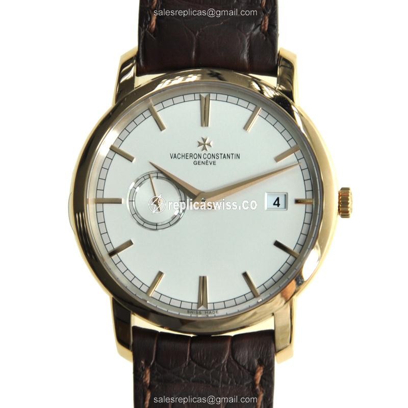 Vacheron Constantin 87172/000R-9302 Traditionnelle | Automatic Movement | White Dial | 18kt Gold