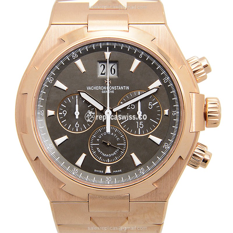 Vacheron Constantin Overseas 49150/B01R-9338 Replica, Automatic Movement, 18kt Black Gold Case Watch