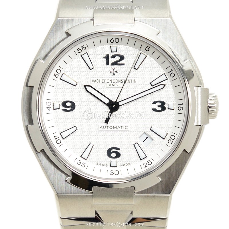 Vacheron Constantin Overseas Replica in Stainless Steel Case, Automatic Movement, Silver Dial Watch