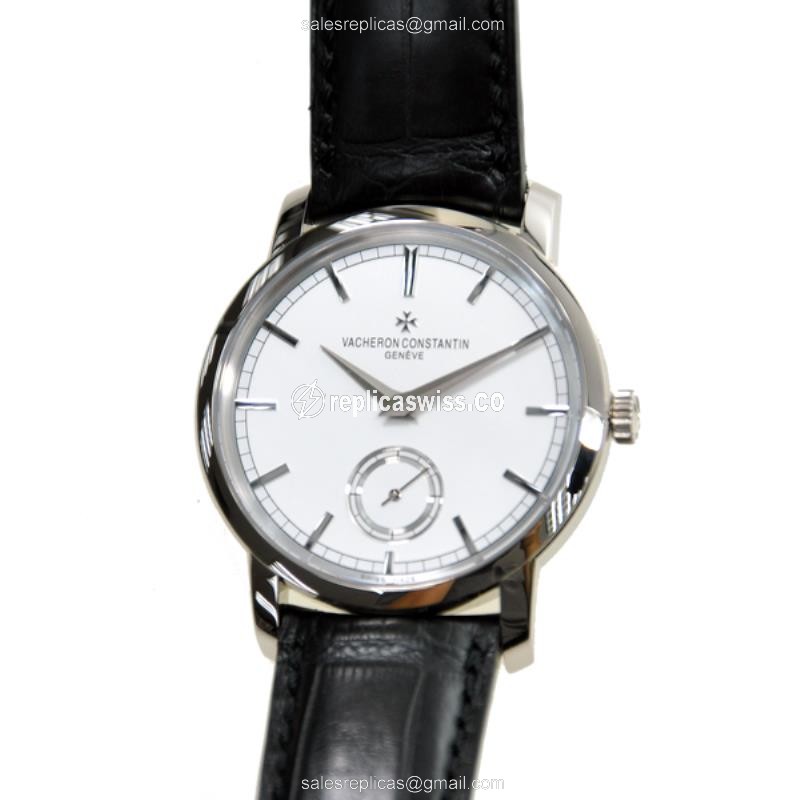 Vacheron Constantin Traditionnelle Manual Wind | 18kt Gold Case | Silver Dial — Exquisite Luxury