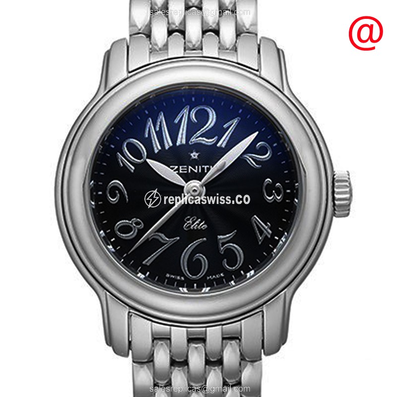 Zenith BABY STAR Replica in Black Dial & Steel Case, Automatic Movement Watch