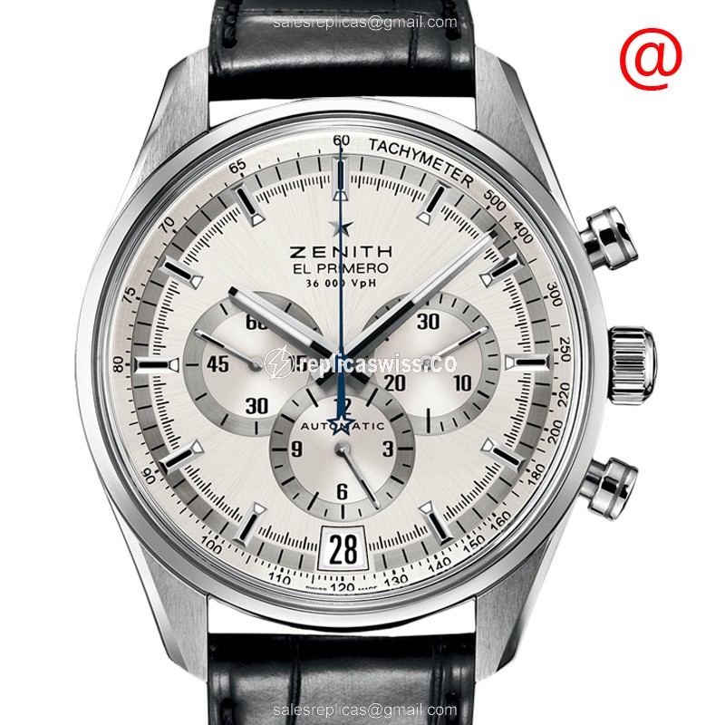 Zenith Chronomaster 03.2040.400 Replica with Silver Dial & Automatic Movement Watch