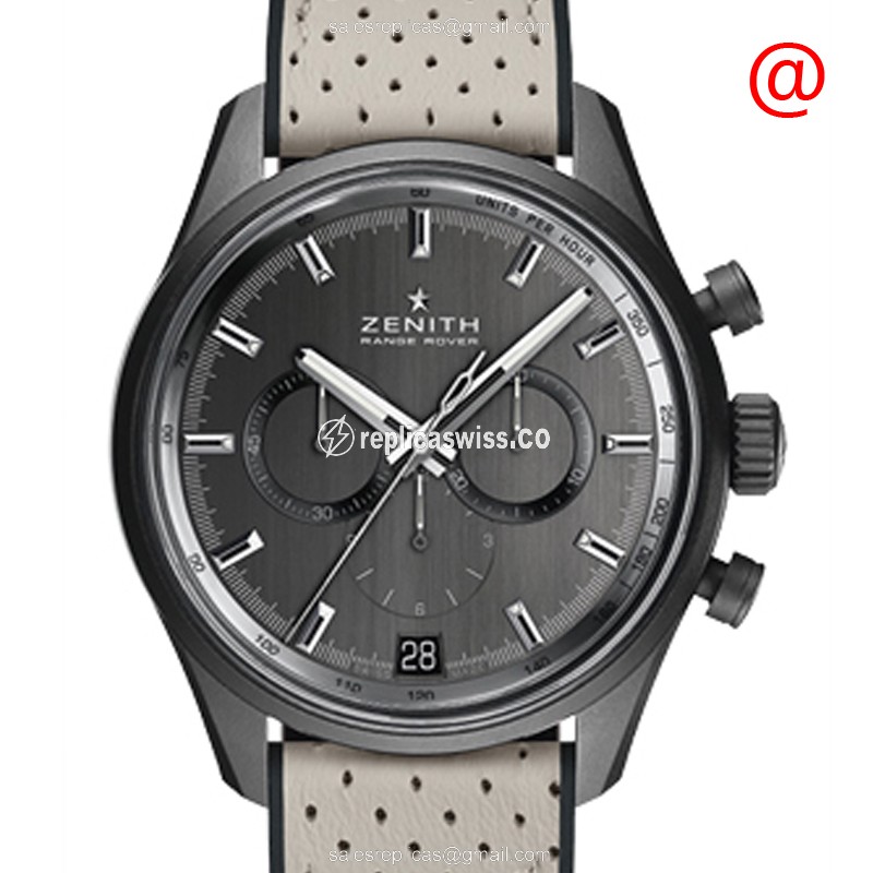 Zenith Chronomaster Replica in Black Ceramic Dial & Automatic Movement Watch